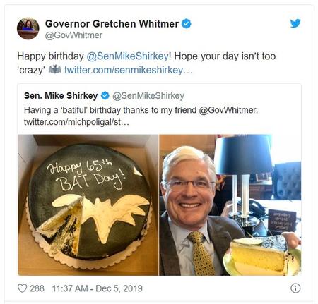 Gov. Gretchen Whitmer/Twitter