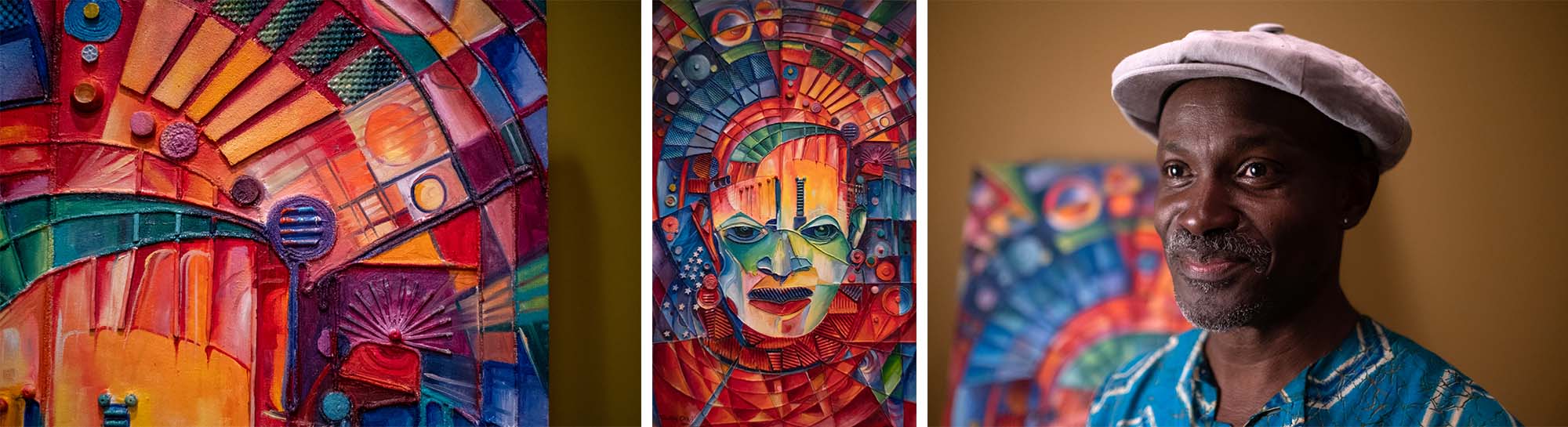 Photographs: Erik Paul Howard, Painting: Timothy Orikri
