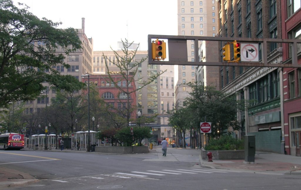 Capitol Park in Detroit