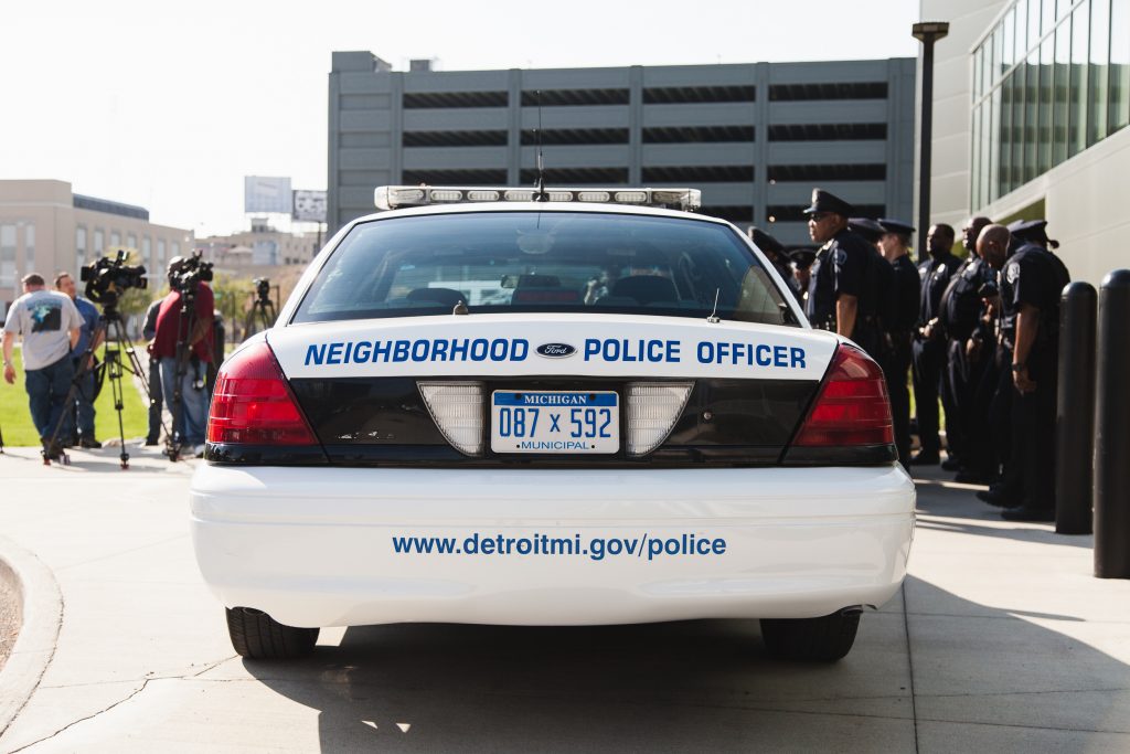 Detroit Neighborhood Cop Car