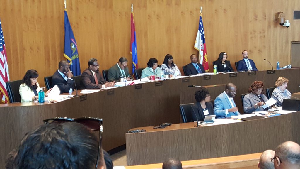 Detroit City Council in Session