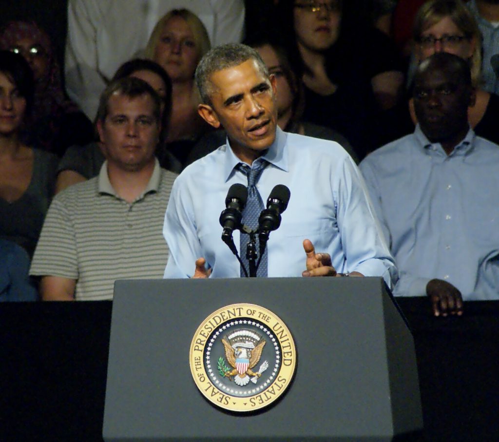 Obama at Macomb