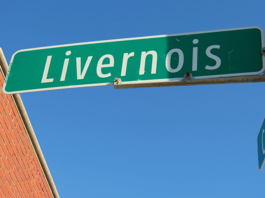 Livernois Sign