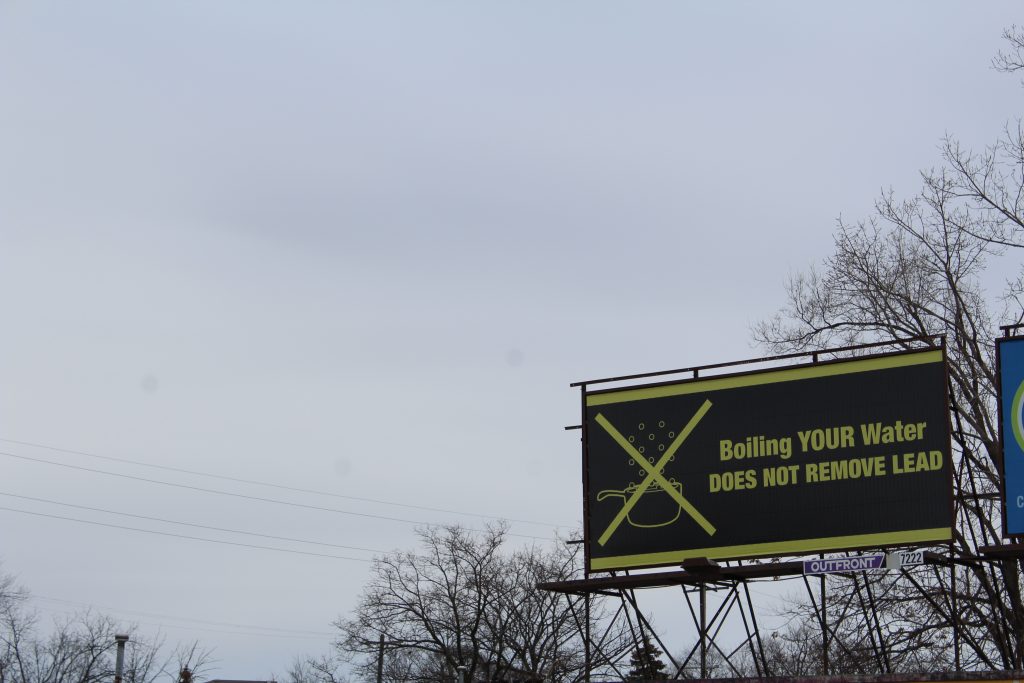 Flint Water Sign