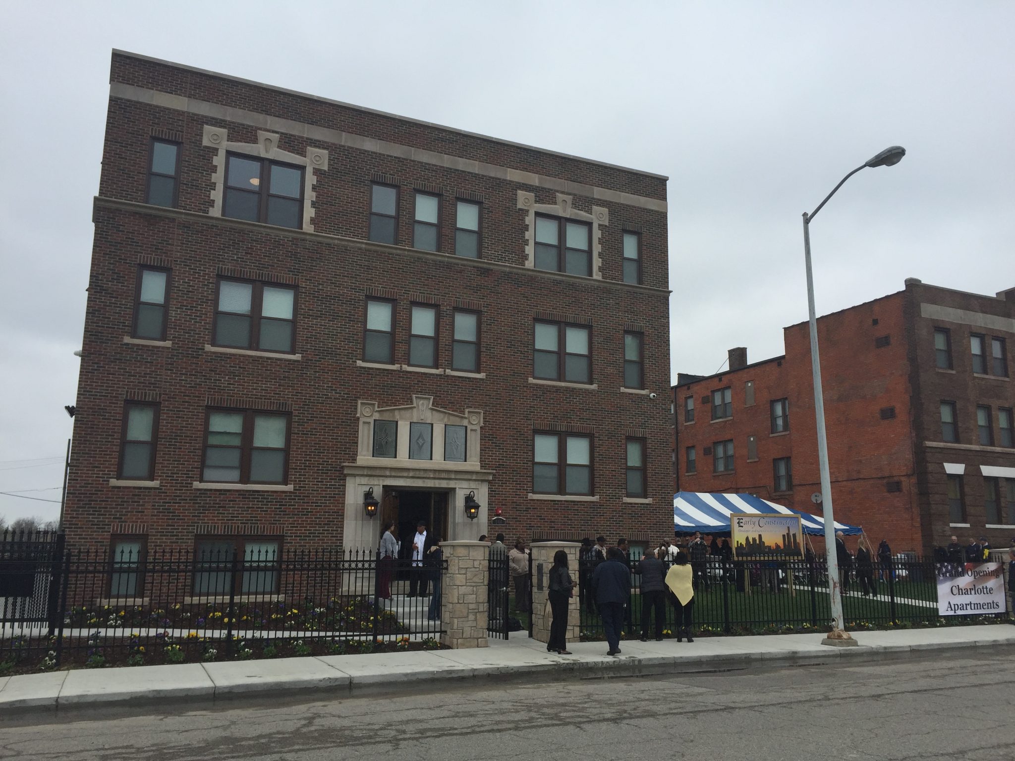 Central City Apartments in southwest Detroit.