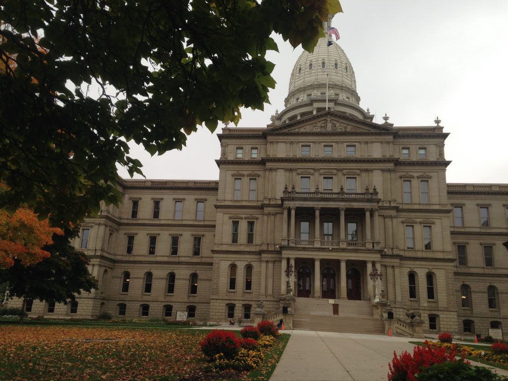 Michigan Capitol Fall 2