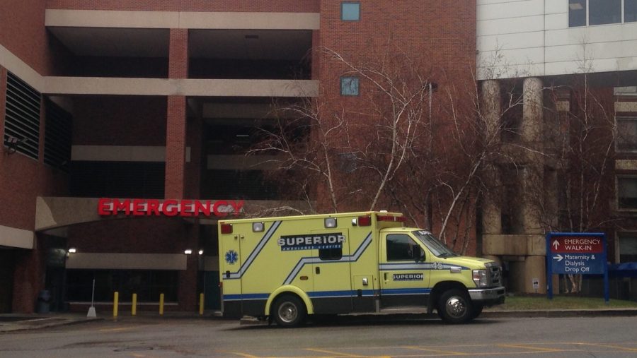 The emergency room at Henry Ford Hospital in Detroit.