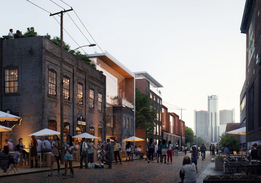 Detroit Riverfront East Rendering