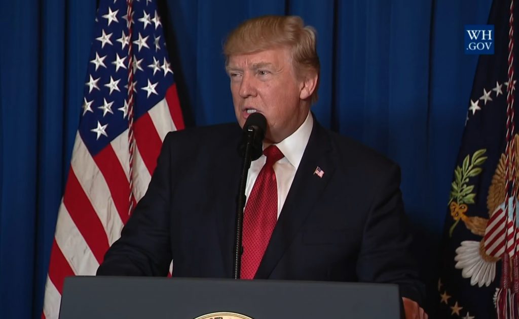 President Trump Syria Attack Address whitehouse.gov