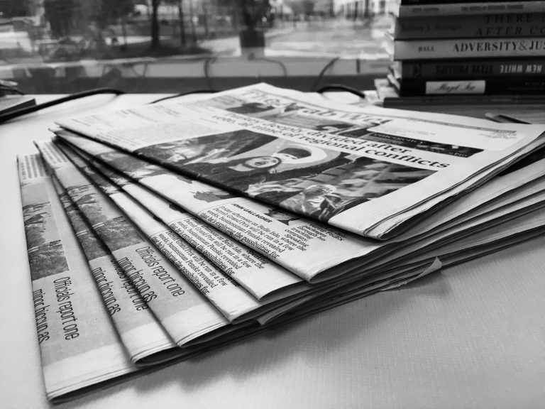 Newspapers Newspaper Stack 5.24.17-jn