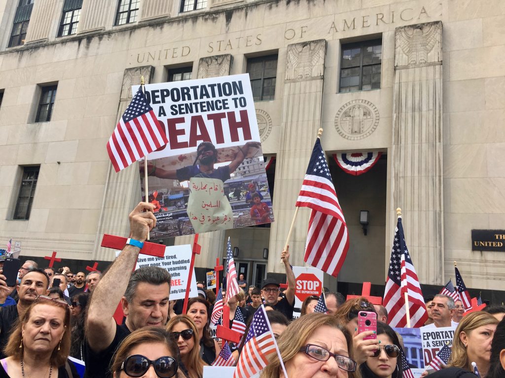 Chaldean Deportation Rally 1