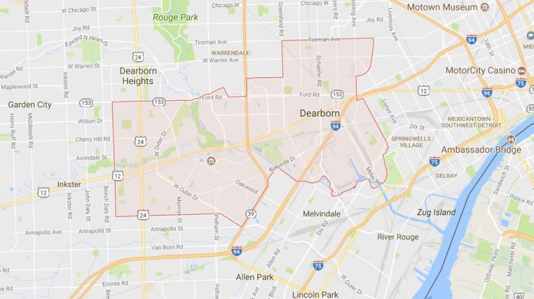 Dearborn Map