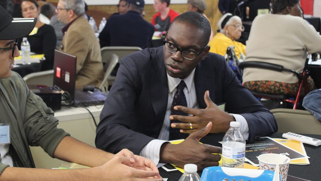 Michigan Lt. Gov. Garlin Gilchrist at Citizen Detroit.