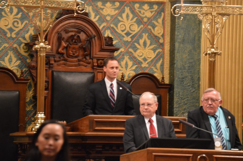 State Capitol House Speaker Tom Leonard 1/24/2018