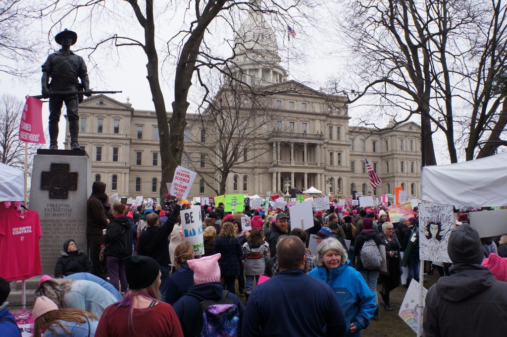 Women's March Lansing 2018 1 1/22/2018