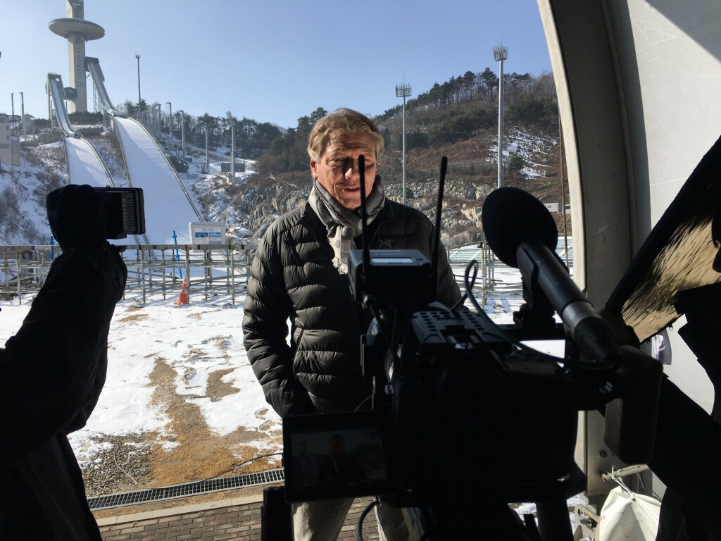 Devin Scillian WDIV South Korea Olympics 1 2/2/2018