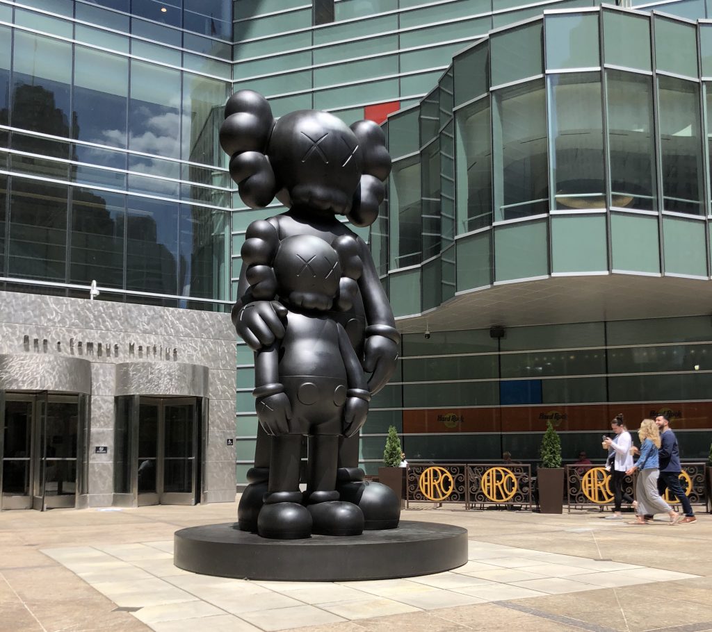 Campus Martius Kaws Statue