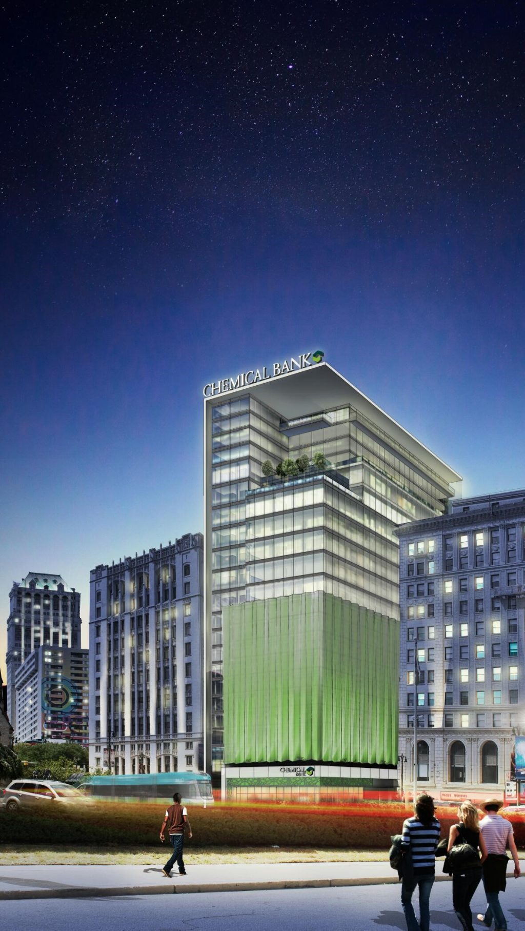 Chemical Bank HQ Rendering