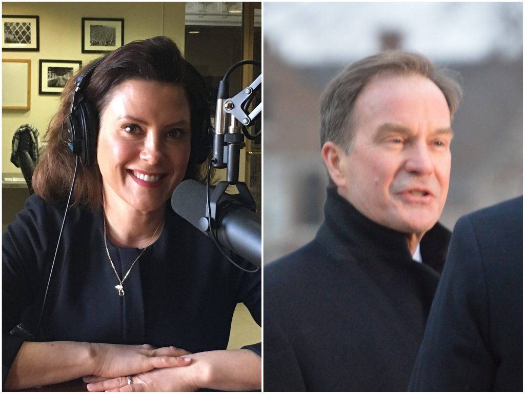 Gretchen Whitmer Bill Schuette 8/21/2018