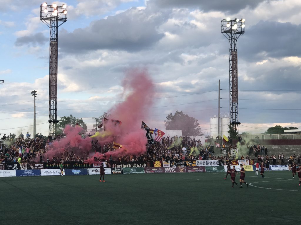 Detroit City FC Match Evening 08/10/2018