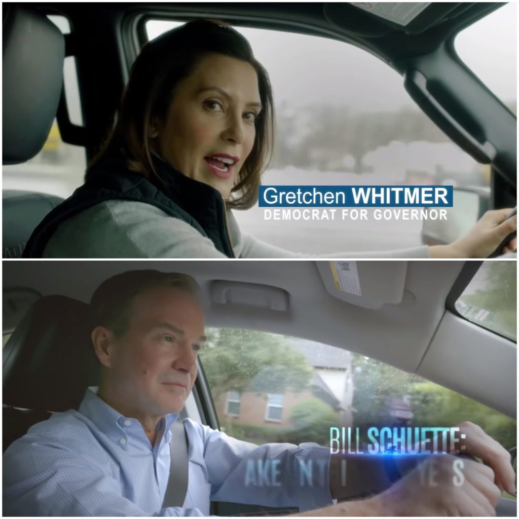 Gretchen Whitmer Bill Schuette Campaign Ads 9/28/2018