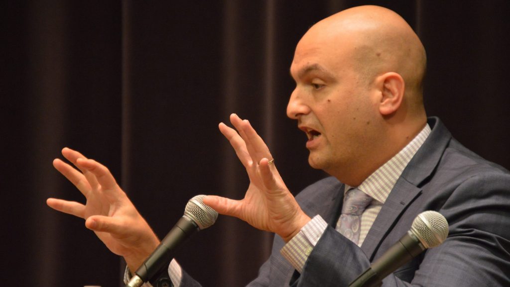Detroit Public Schools Community District Superintendent speaks during a panel discussion in November 2018.