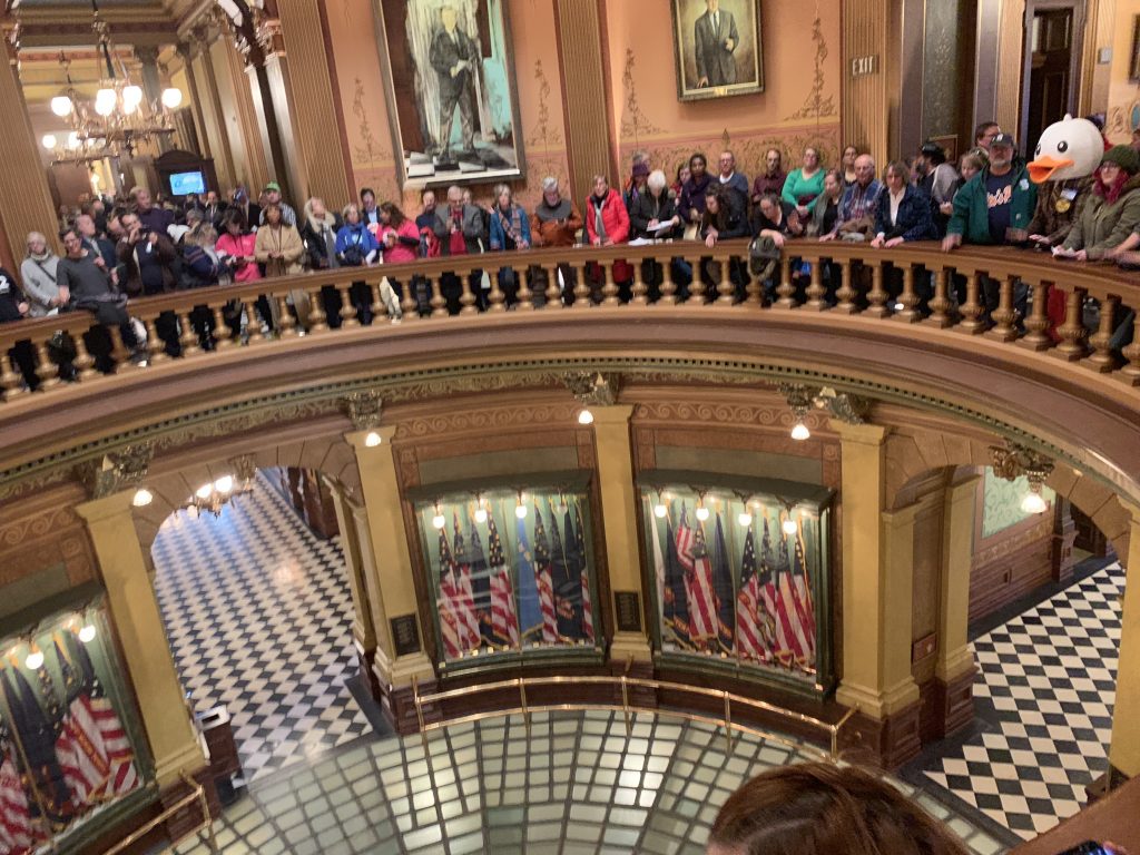 Lame Duck 2018 Protest Legislature State Capitol 12/11/2018