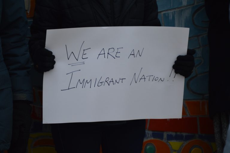 Refugee Immigration Immigrants Rally Shutdown 4 1/15/2019