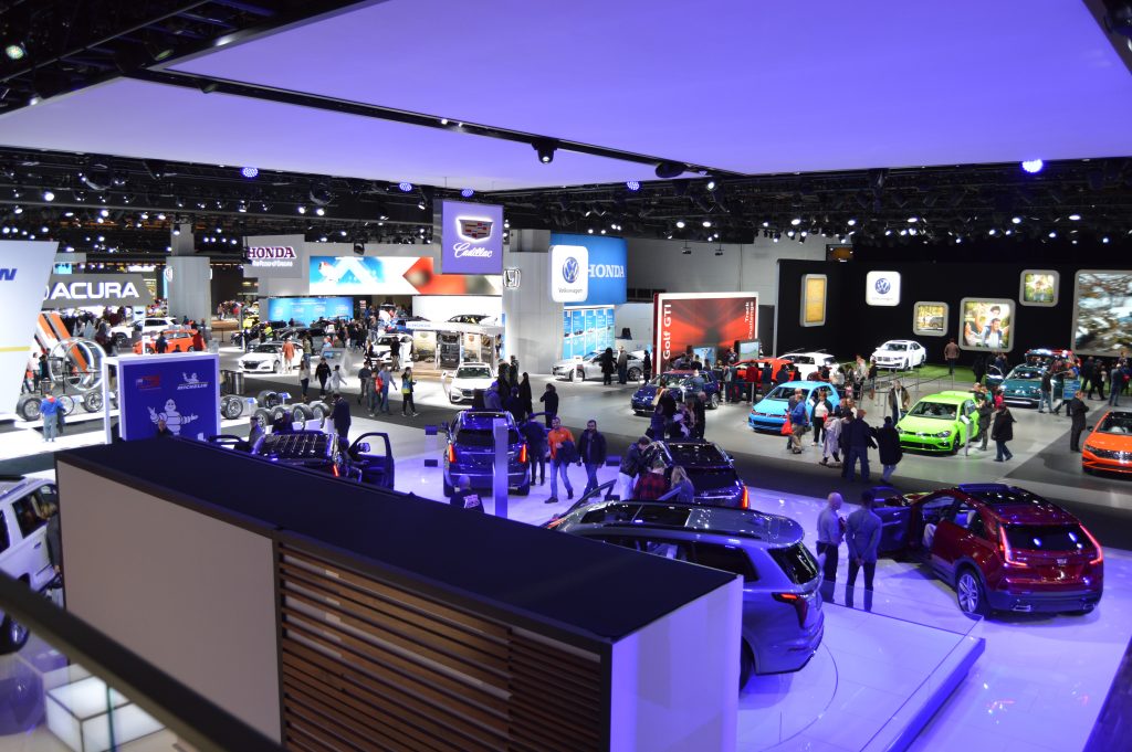 NAIAS Auto Show Floor 2019 5 1/22/2019