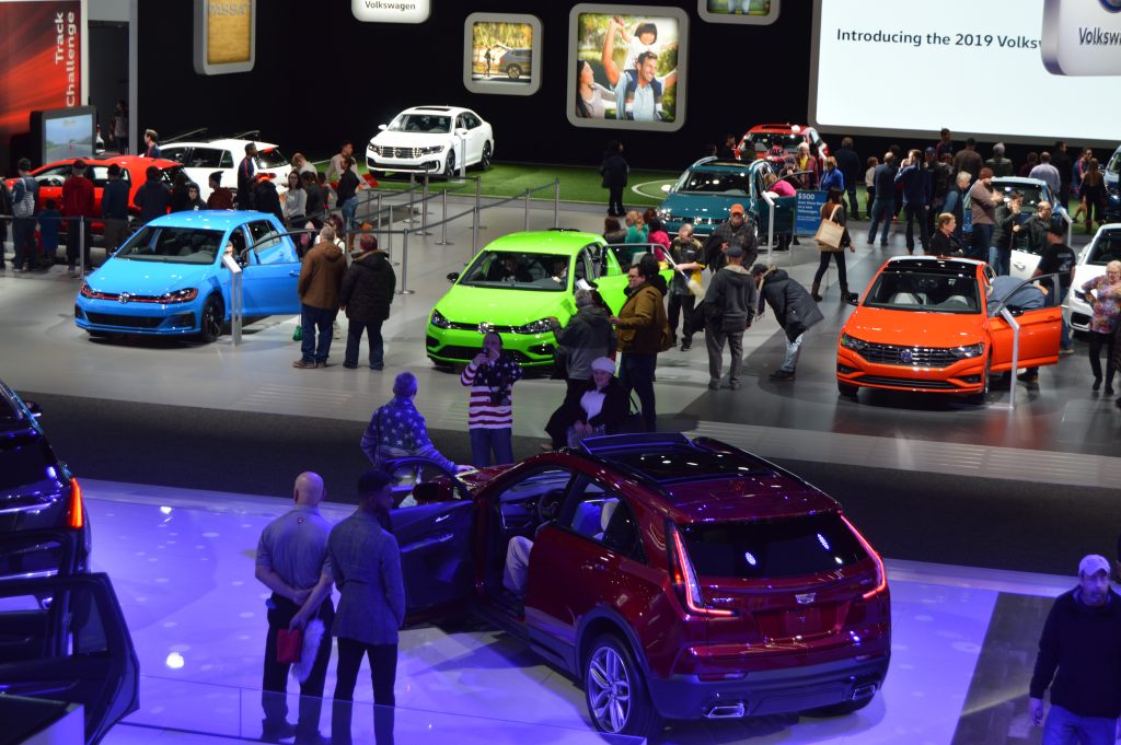 NAIAS Auto Show Floor 2019 6 1/22/2019