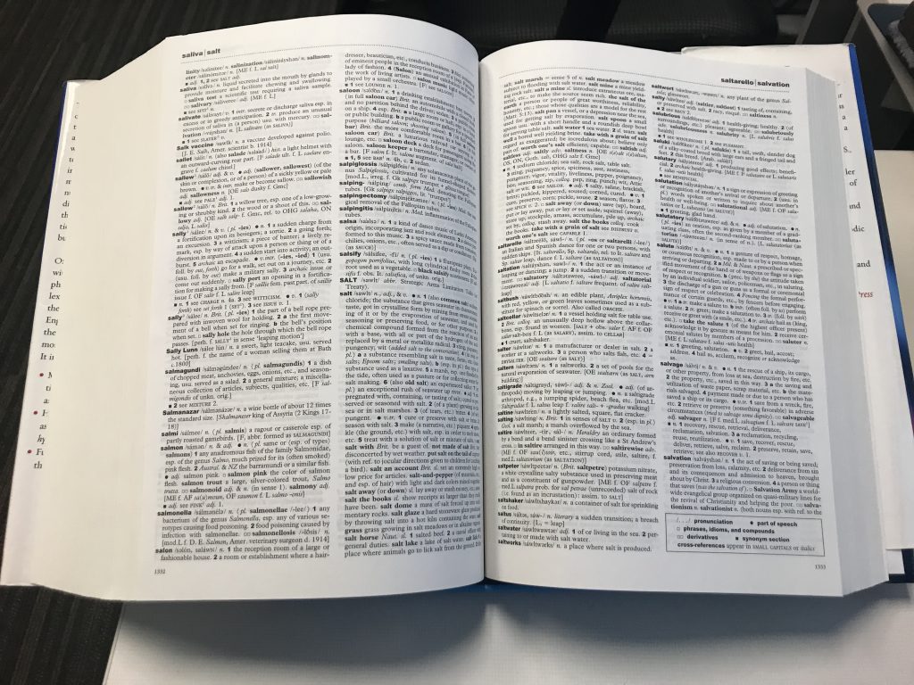 Dictionary 01/03/2019