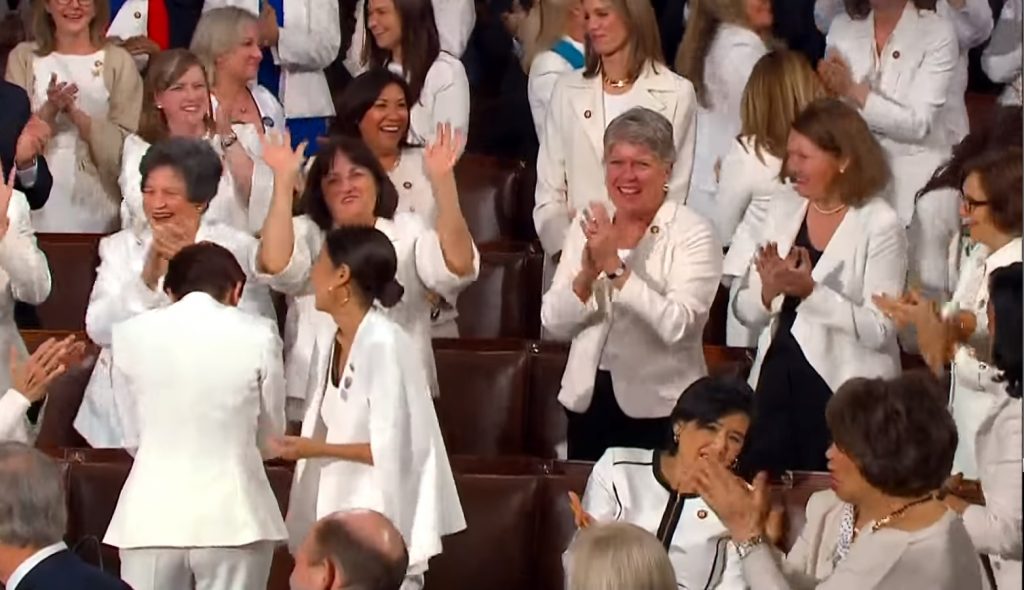 Congresswomen White State of the Union 2019 2/19/2019