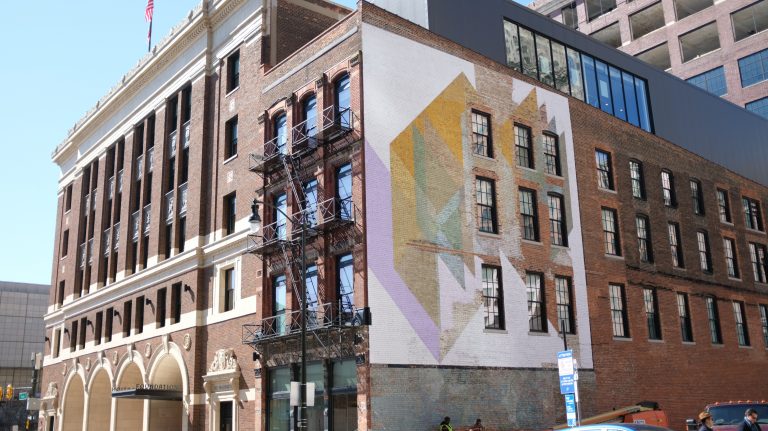 Charles McGee 1974 Mural