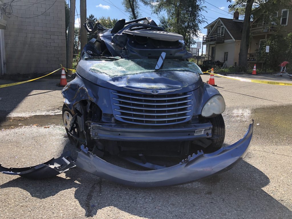 Auto accident car wreck 6/5/2019