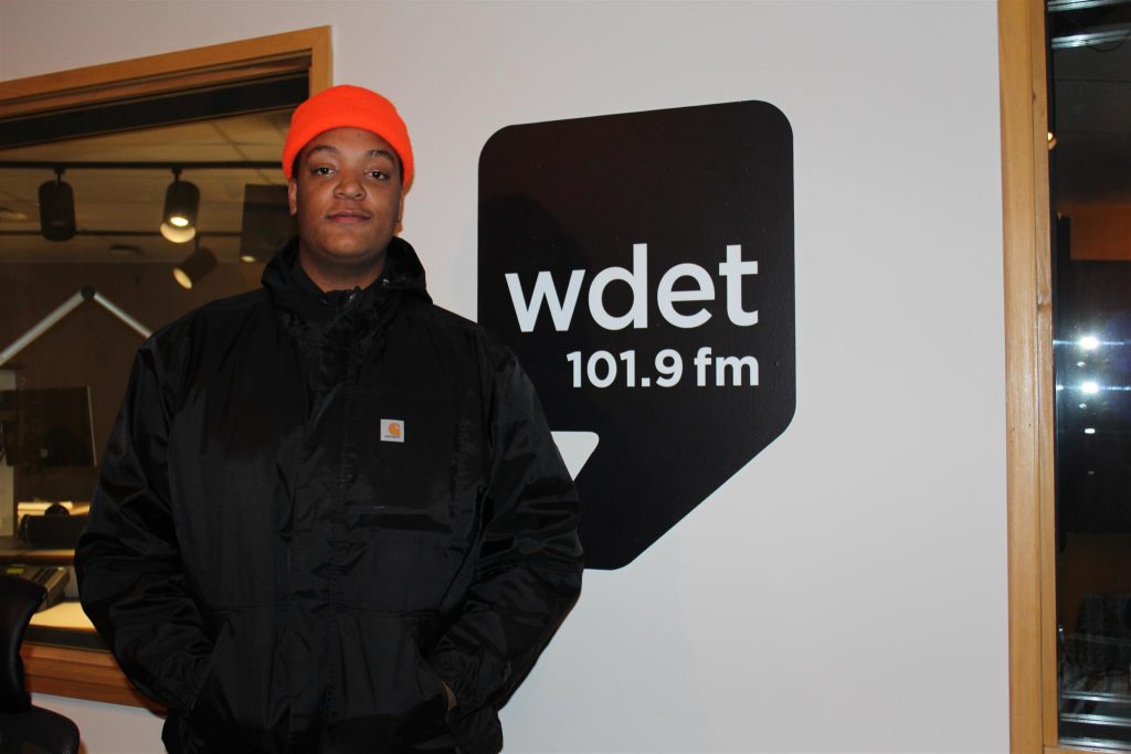 Kaleb the Intern at WDET