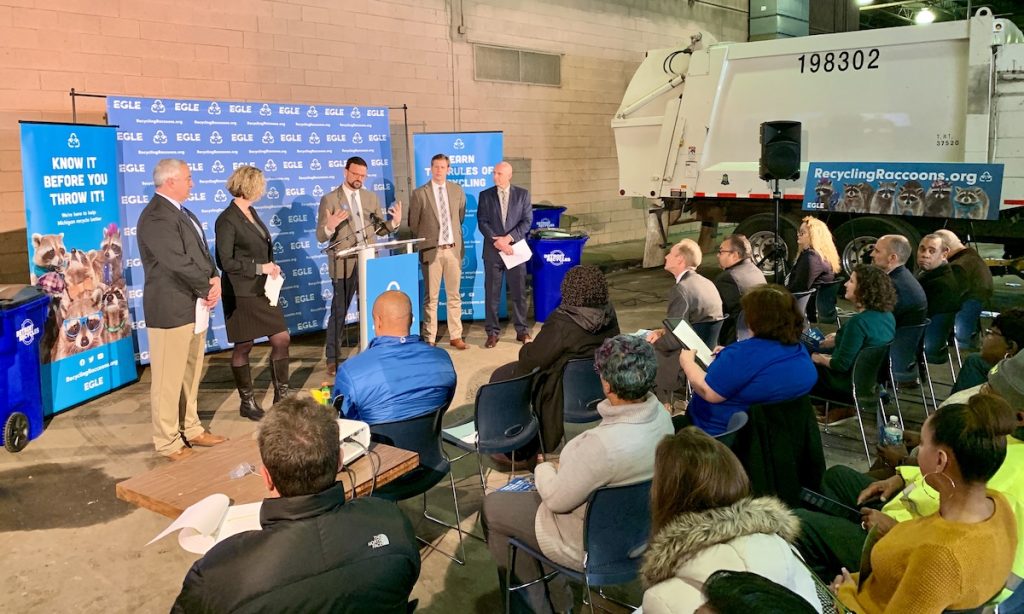 Two Million Recycling Grant Announcement WDET