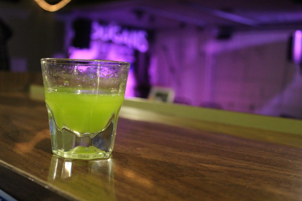 green ooze - shot