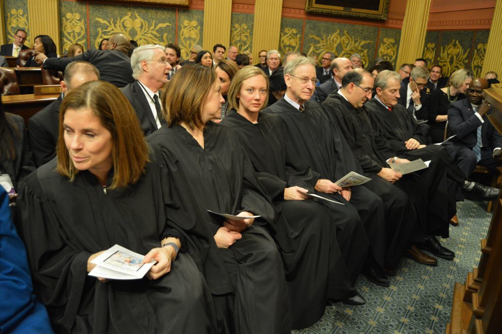 Michigan Supreme Court Justices State of the State 2020