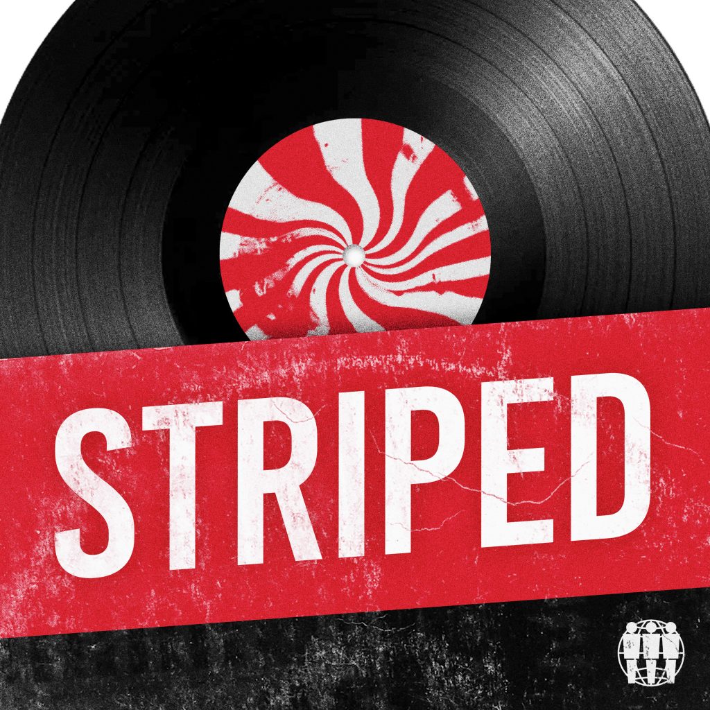 Striped: The Story of The White Stripes podcast graphic