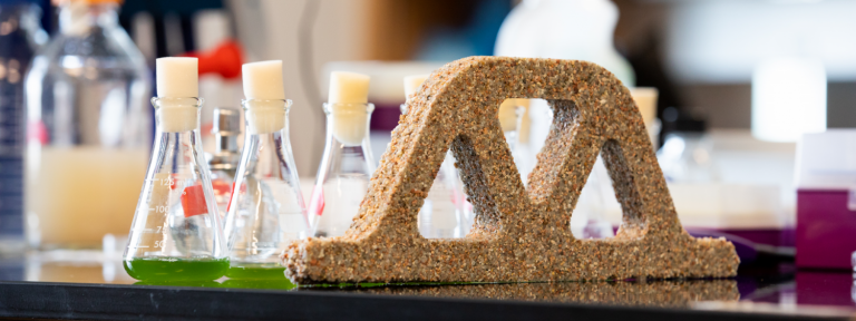 Living concrete in lab