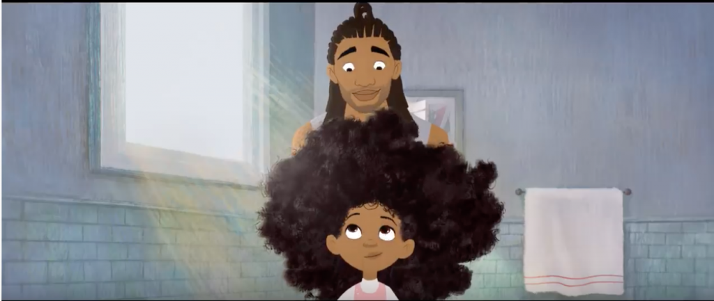 'Hair Love'  still image - Oscar Short Winner