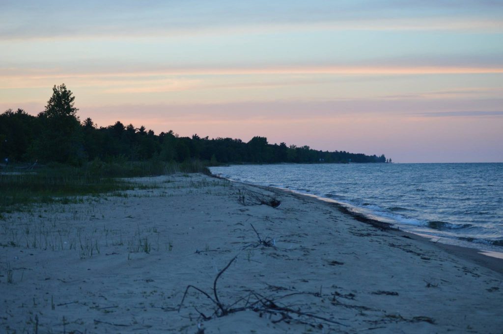 Lake Huron Great Lakes Beach Shoreline 3 2/17/2020