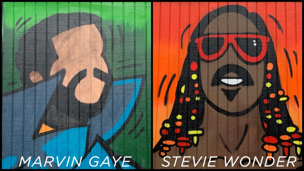 Music Madness Marvin Gaye Stevie Wonder