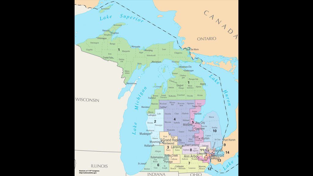 Michigan Congressional Districts