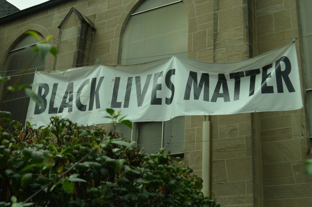 Black Lives Matter Sign