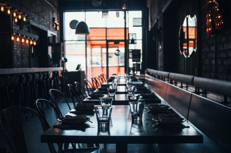 Stock photo of inside a bar.