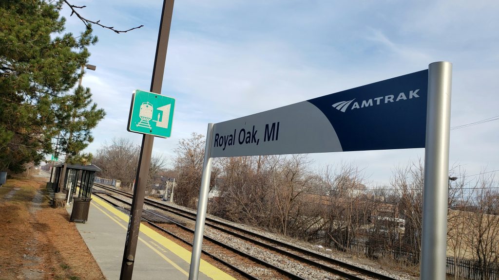 Amtrak Train Station Railway Tracks Travel