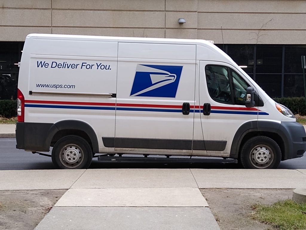 Postal Service truck