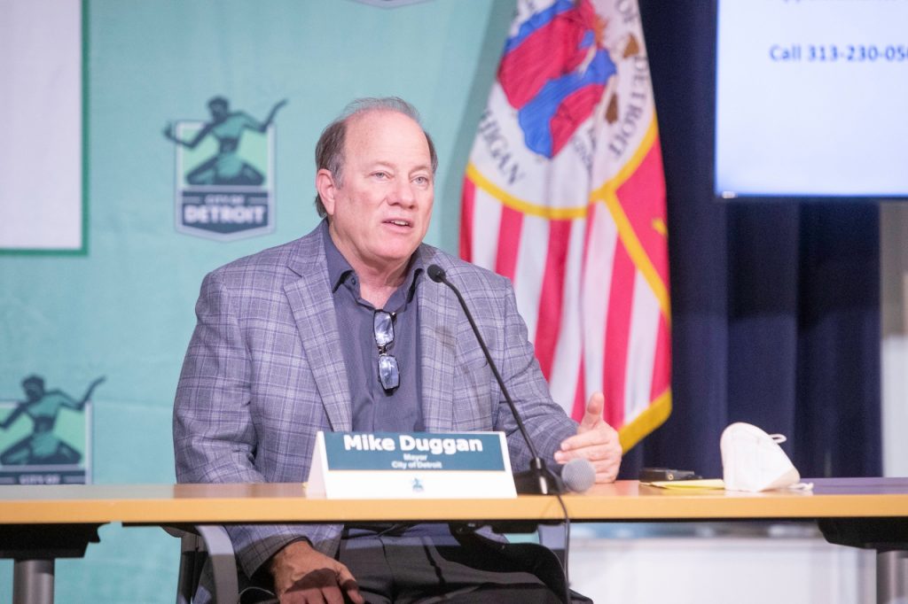 Mike Duggan 03-2021 presser