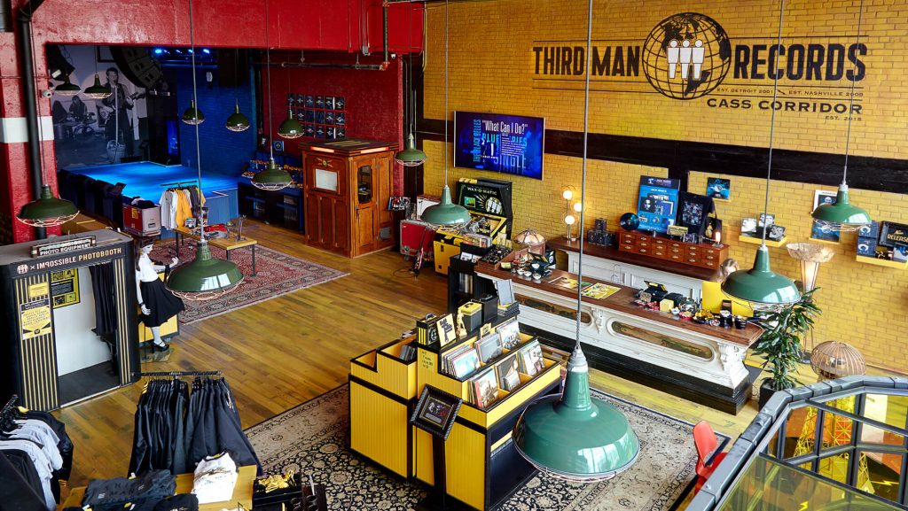 Third Man Records in Detroit's Cass Corridor.